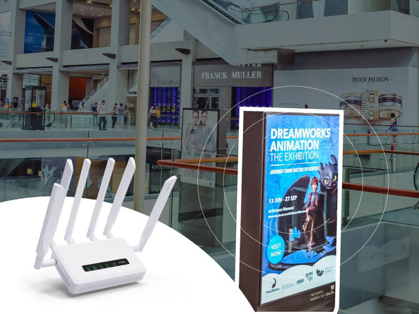 Stable Digital Signage Network — Recoverable Even After a System Crash