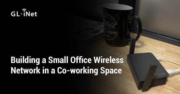 コワーキングスペースで小規模オフィスのワイヤレスネットワークを構築する