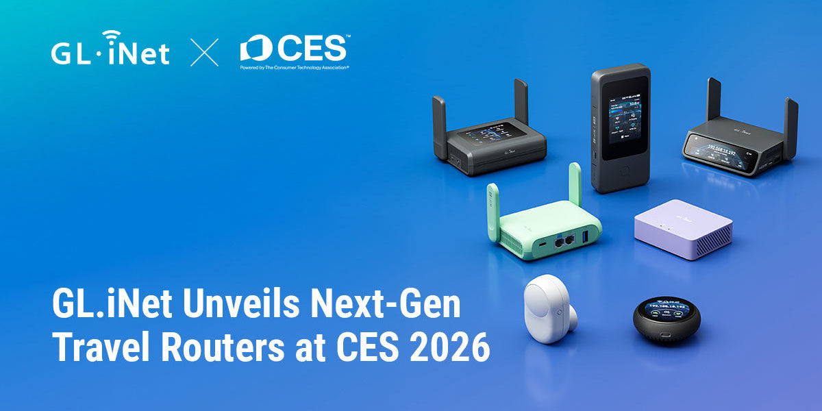 GL.iNet Unveils Next-Gen Travel Routers at CES 2026