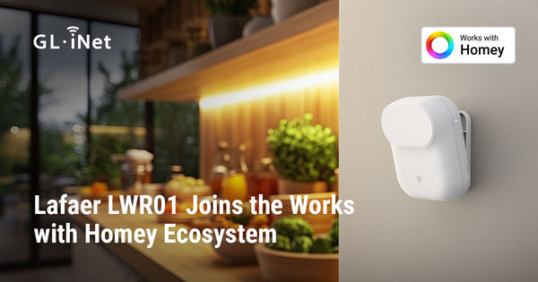 Lafaer LWR01 Joins Works with Homey Ecosystem
