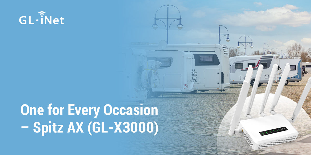 One for Every Occasion – Spitz AX(GL-X3000) — GL.iNet