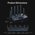 Flint 4 (GL-BE14000) Tri-band Wi-Fi 7 Home Router