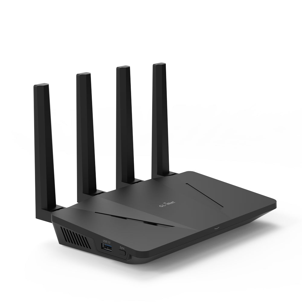 【美品】GL.iNet GL-AX1800 Flint WiFi 6 ルーター Flint (GL-AX1800) Wi-Fi 6 Home Secure Router — GL.iNet