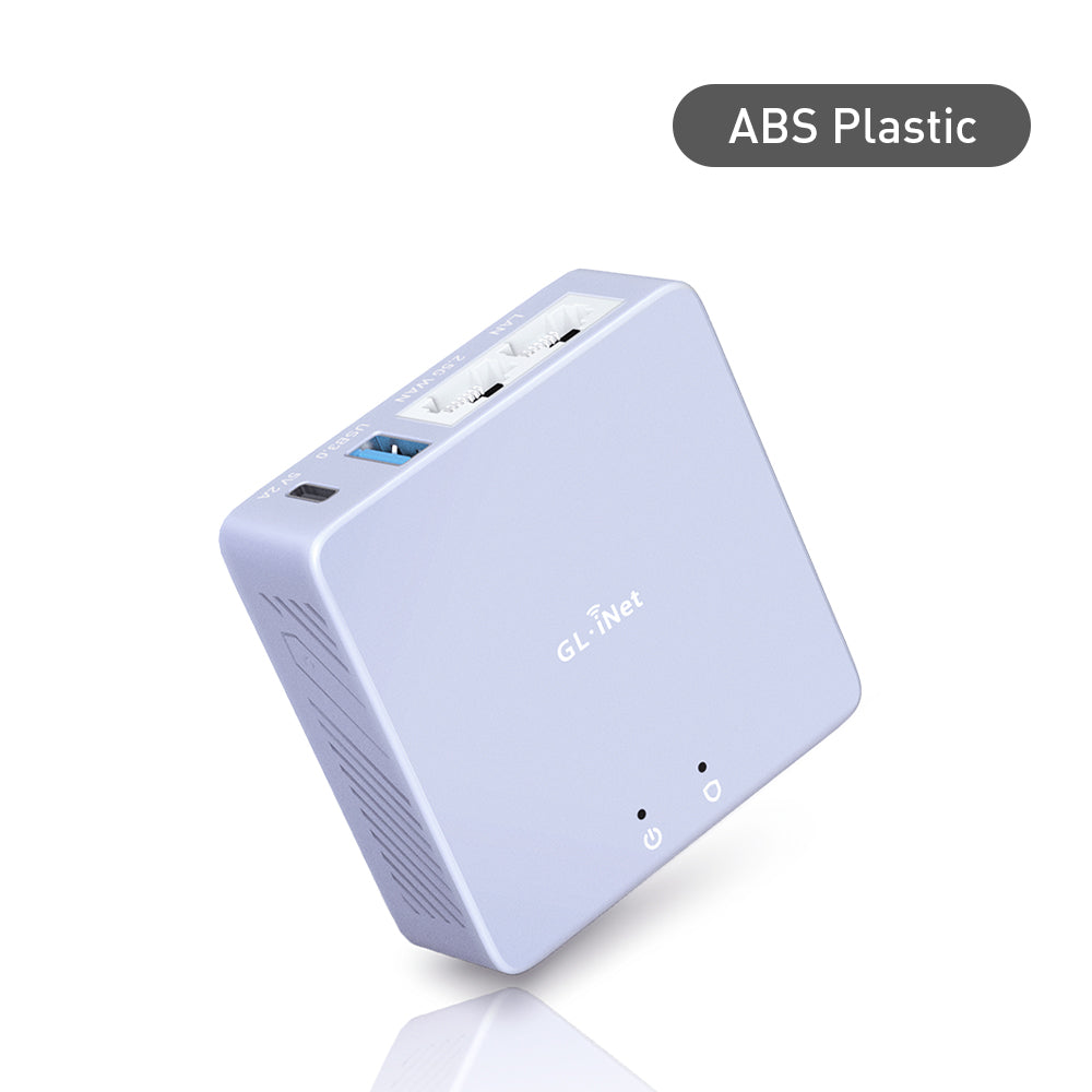 Brume 2 (GL-MT2500/MT2500A) VPN Security Gateway | ABS Plastic | Aluminium Alloy