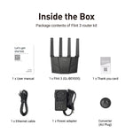 Flint 3 (GL-BE9300) Tri-band Wi-Fi 7 Home Router