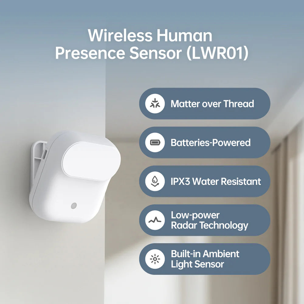 Wireless Human Presence Sensor LWR01