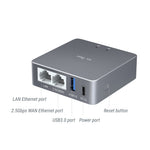 Brume 2 (GL-MT2500/MT2500A) VPN Security Gateway | ABS Plastic | Aluminium Alloy