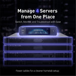 Comet X (GL-RM4PE) Quad-Port Remote KVM with PoE