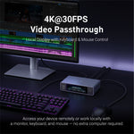 Comet X (GL-RM4PE) Quad-Port Remote KVM with PoE