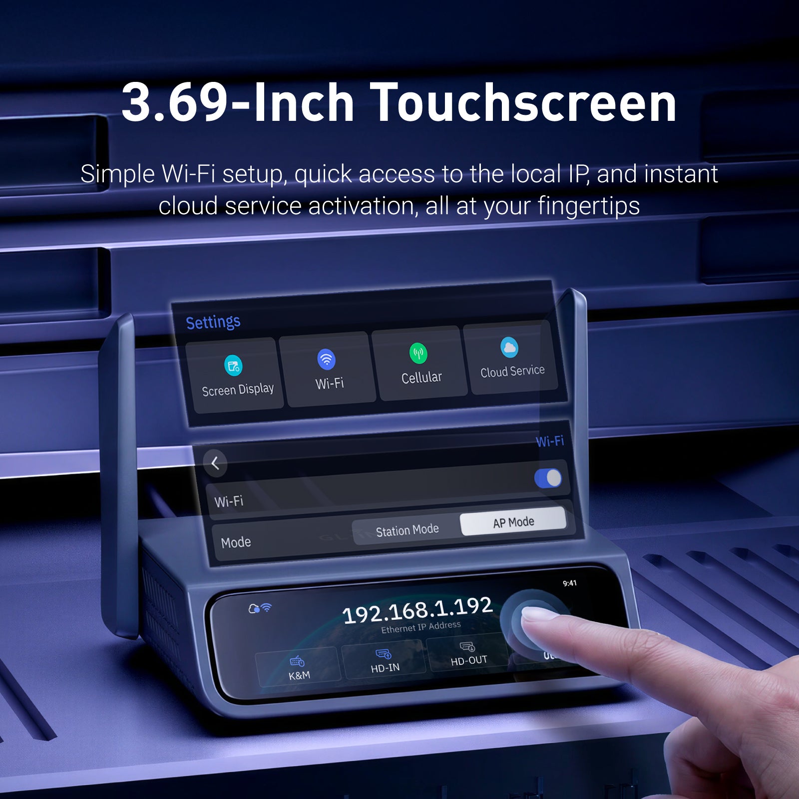 Comet 5G (GL-RM10RC) | World's First 5G RedCap Wi-Fi 6 Remote KVM