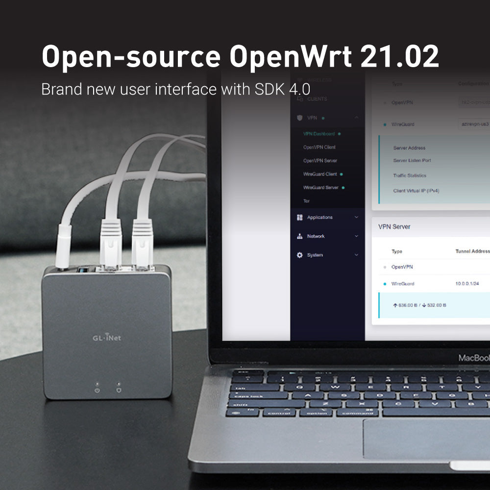 Brume 2 (GL-MT2500) | Security Gateway for Remote Access — GL.iNet