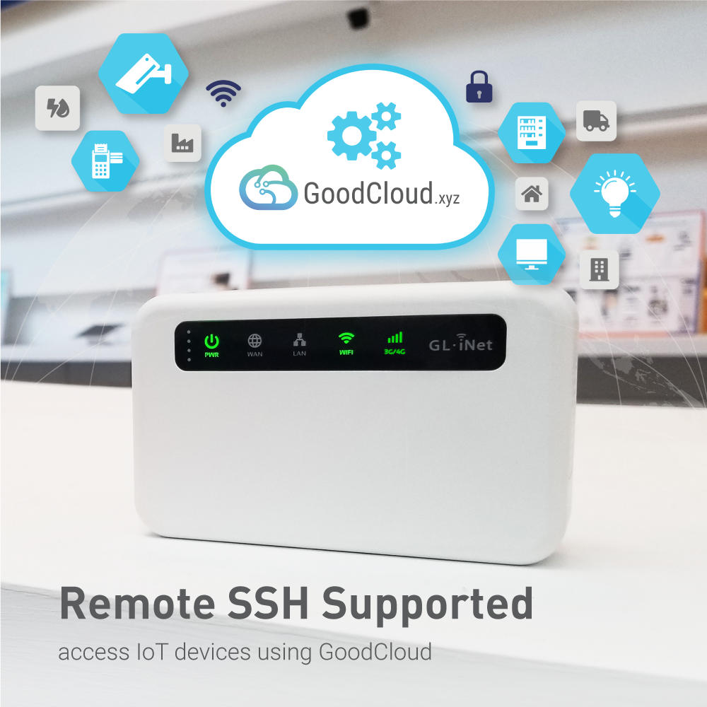 Puli (GL-XE300) 4G LTE Wireless Security Gateway