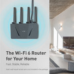 Flint (GL-AX1800) Wi-Fi 6 Home Secure Router