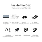 Comet X (GL-RM4PE) Quad-Port Remote KVM with PoE