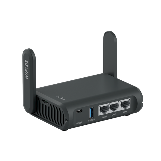 Slate AX (GL-AXT1800) Wi-Fi 6 Travel Router