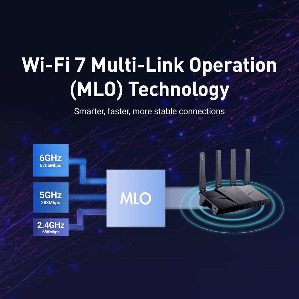 Flint 3 (GL-BE9300) Tri-band Wi-Fi 7 Home Router