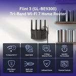 Flint 3 (GL-BE9300) Tri-band Wi-Fi 7 Home Router