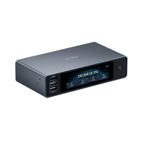 Comet X (GL-RM4PE) Quad-Port Remote KVM with PoE — GL.iNet