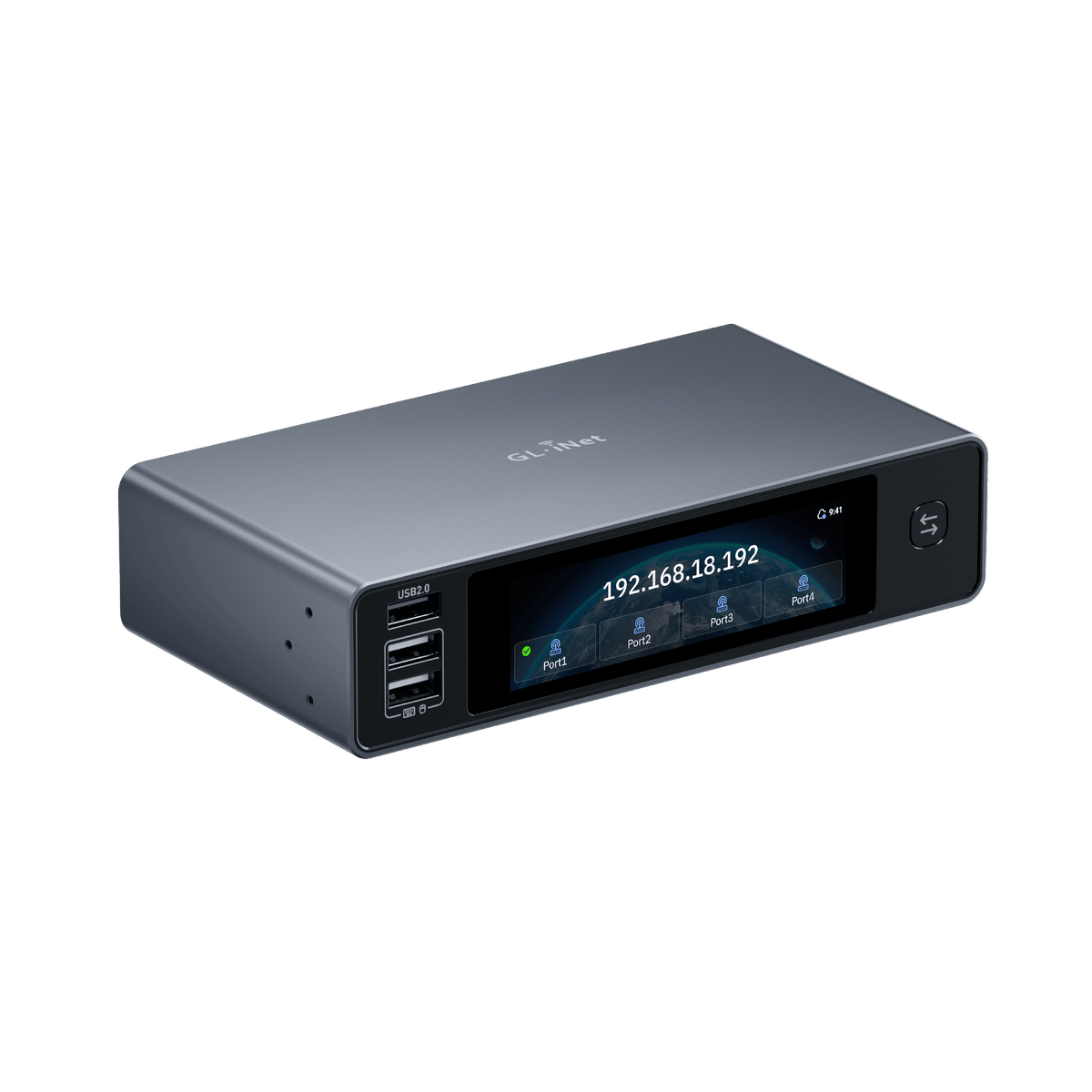 Comet X (GL-RM4PE) Quad-Port Remote KVM with PoE — GL.iNet