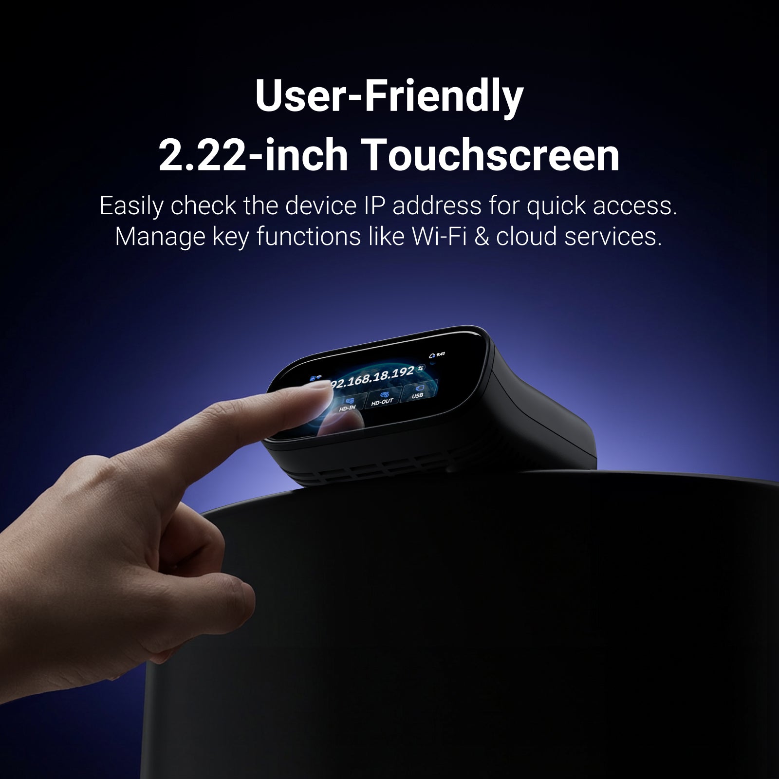 Comet Pro (GL-RM10) | Wi-Fi 6 Remote KVM with Touchscreen — GL.iNet