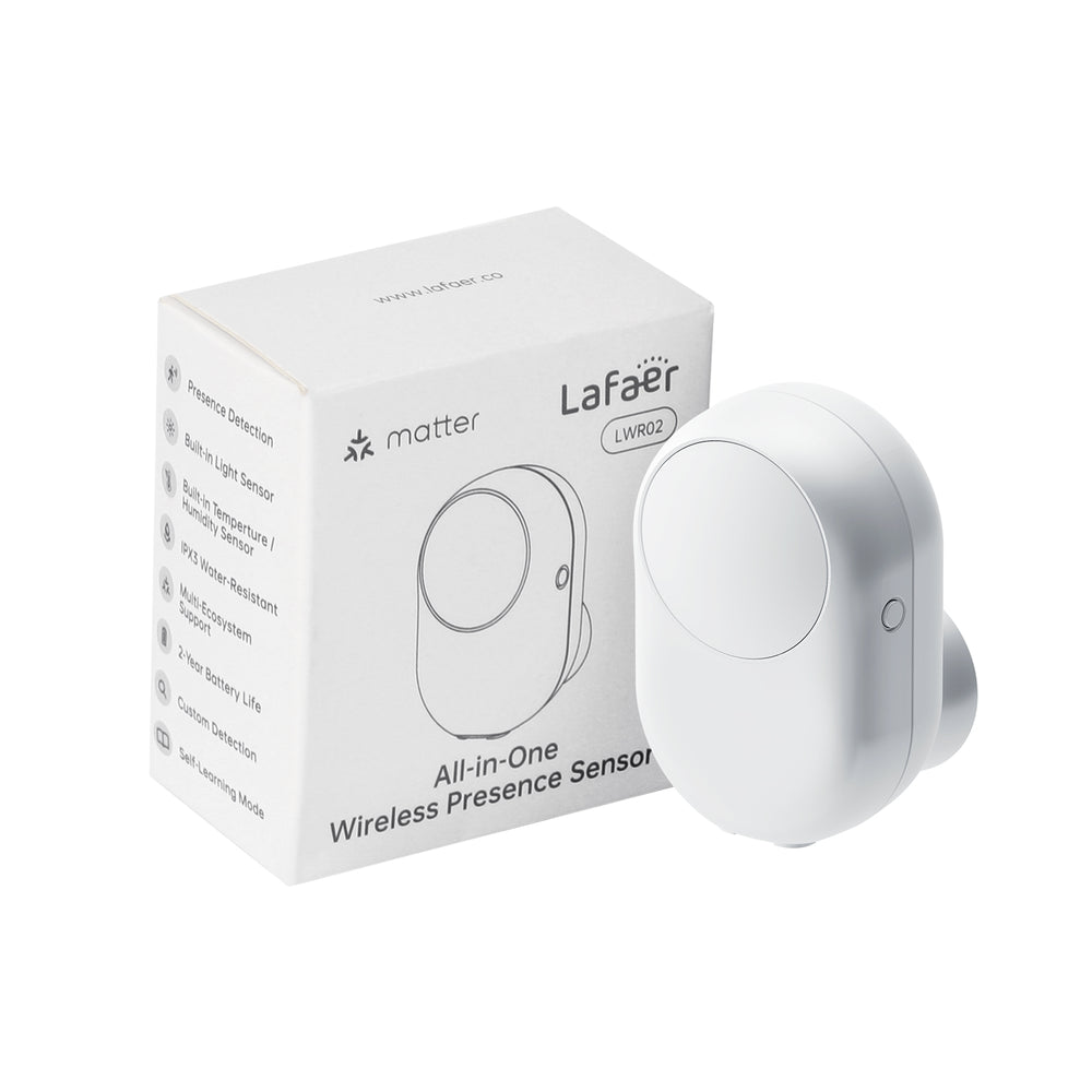 LWR02 Sensor de presencia inalámbrico todo en uno