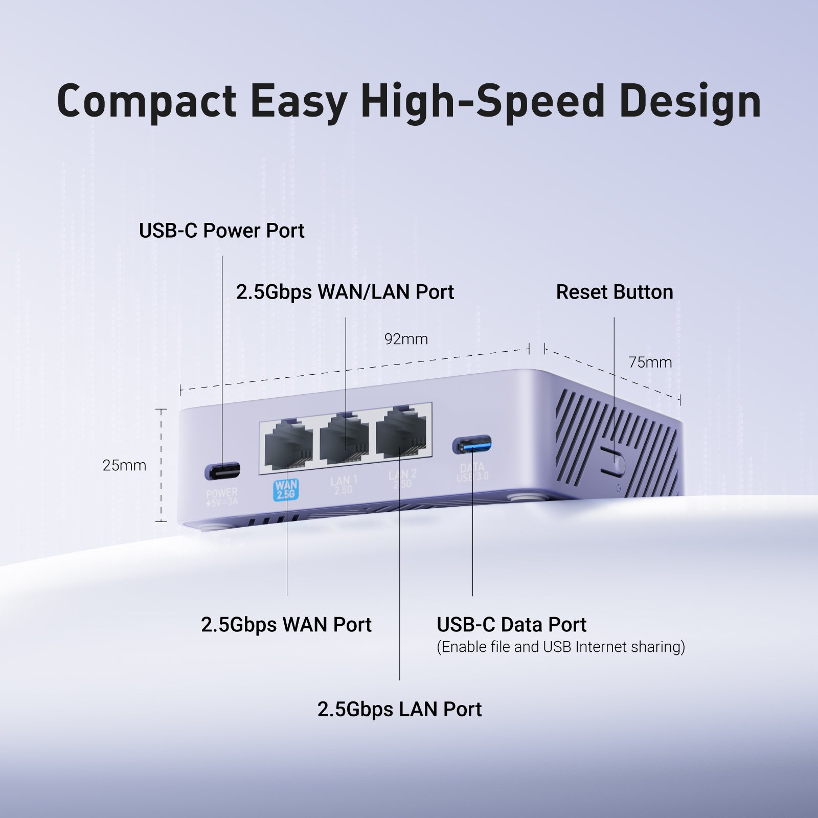 GL.iNet MT5000 有線接続専用 高速VPN セキュリティゲートウェイ Brume 3 (GL-MT5000) High-Speed VPN Security Gateway — GL.iNet