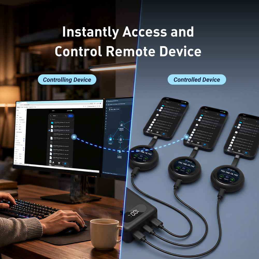Comet Q (GL-RMQ1) All-in-One USB Remote KVM with Wi-Fi 6