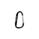 GL.iNet Carabiner Clip|Black Aluminum D Ring Shape