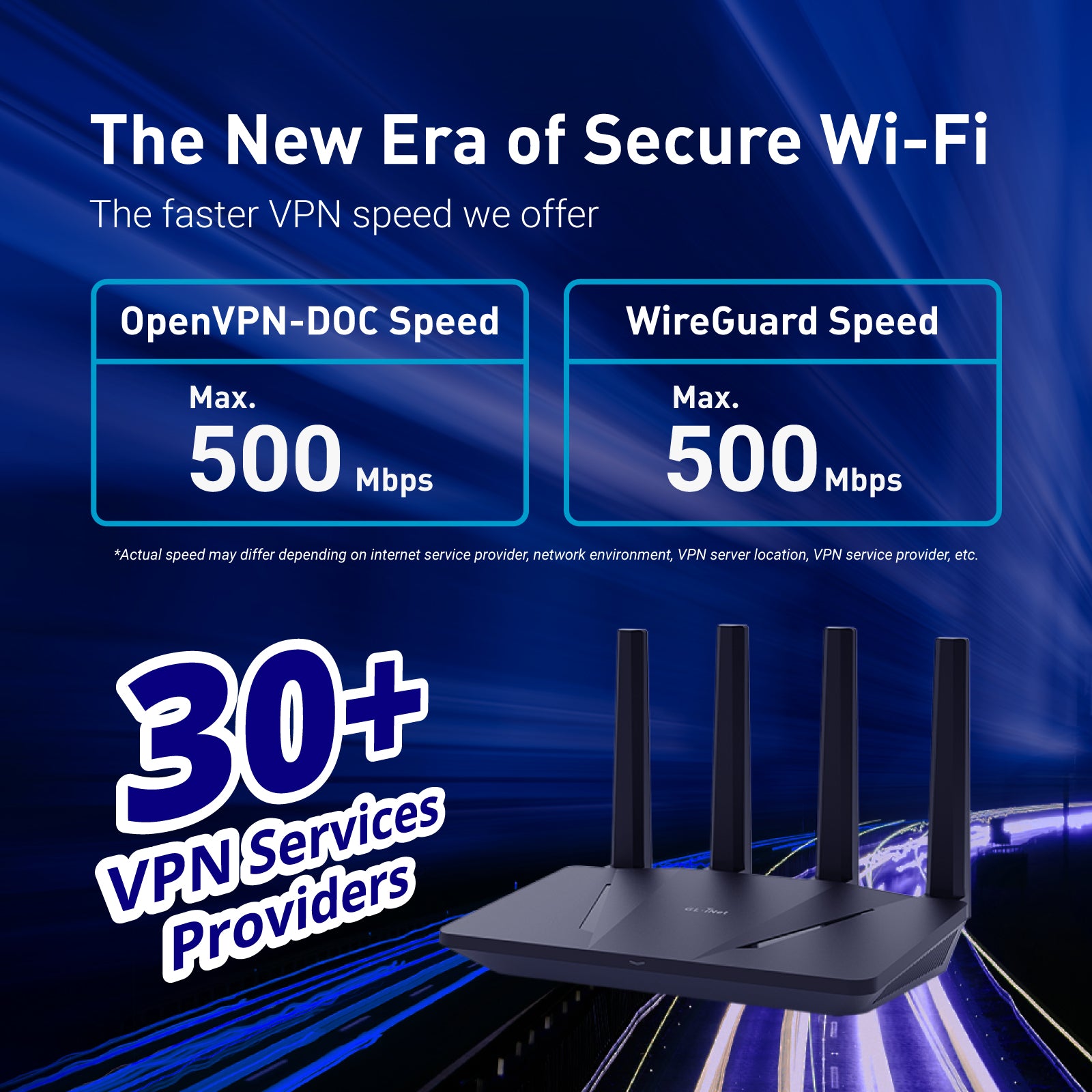 Flint (GL-AX1800) Wi-Fi 6 Home Secure Router — GL.iNet