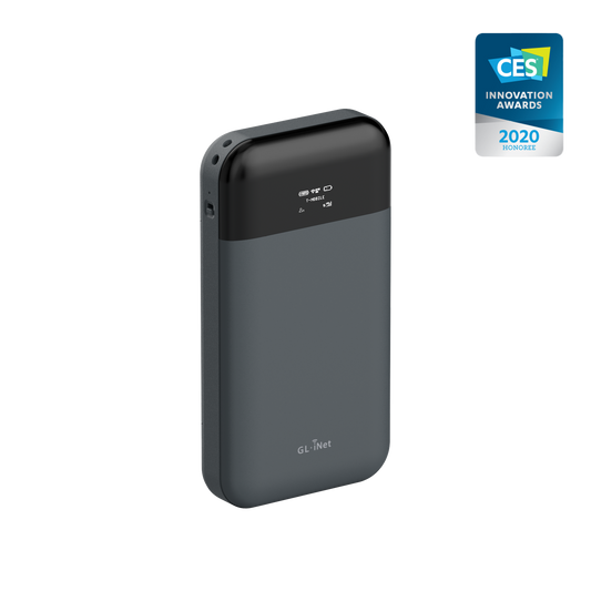 Mudi V2 (GL-E750V2) Portable 4G LTE Router | Travel WiFi