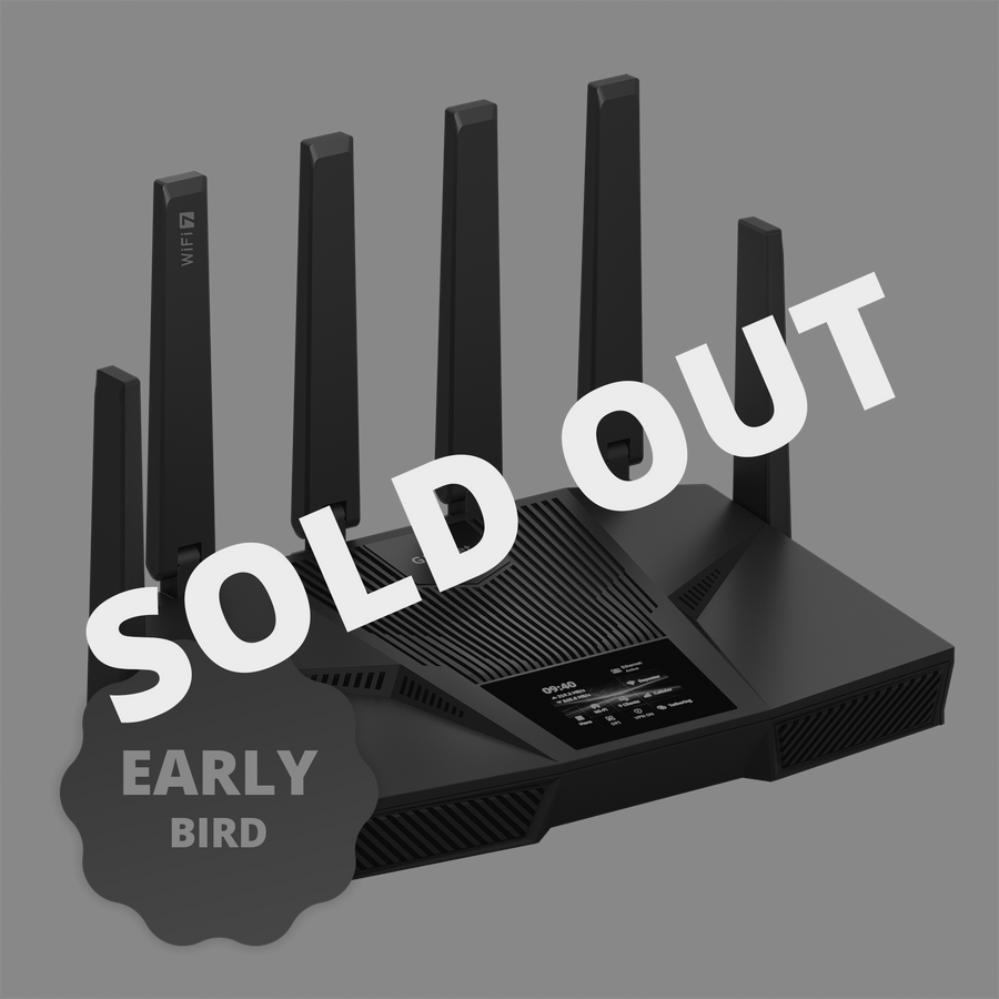 Flint 4 (GL-BE14000) Tri-band Wi-Fi 7 Home Router