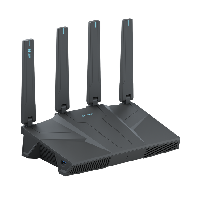 Flint 3e (GL-BE6500) dwupasmowy router domowy Wi-Fi 7