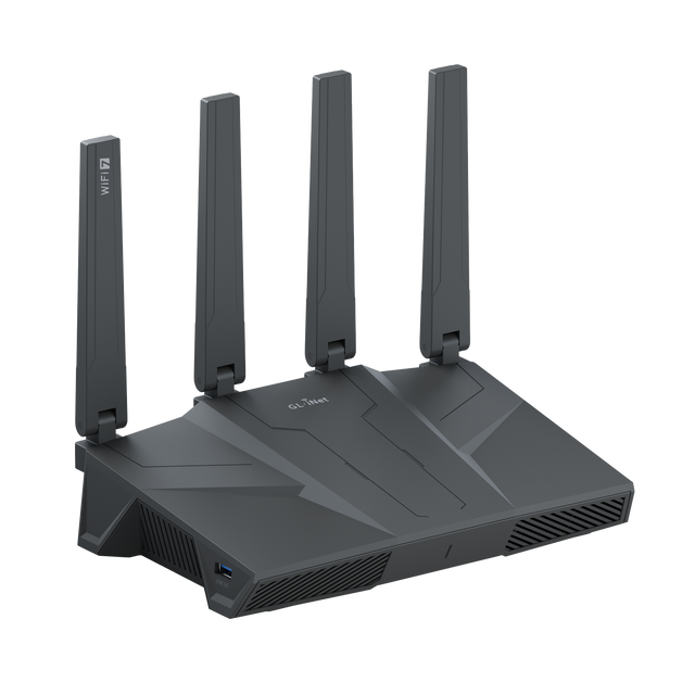 Flint 3 (GL-BE9300) trójpasmowy router domowy Wi-Fi 7