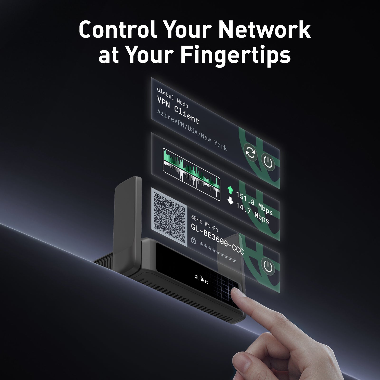 Slate 7 (GL-BE3600) | Portable Wi-Fi 7 Travel Router — GL.iNet