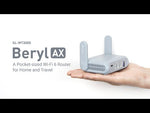 Beryl AX (GL-MT3000) Pocket-sized AX3000 Wi-Fi 6 Travel Router