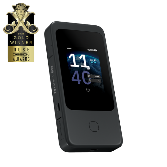 Mudi 7 (GL-E5800) 5G NR Tri-band Wi-Fi 7 Travel Router