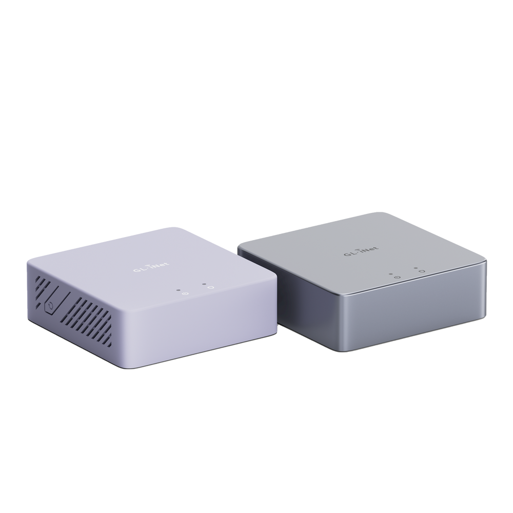 Brume 2 (GL-MT2500/MT2500A) VPN Security Gateway | ABS Plastic | Aluminium Alloy