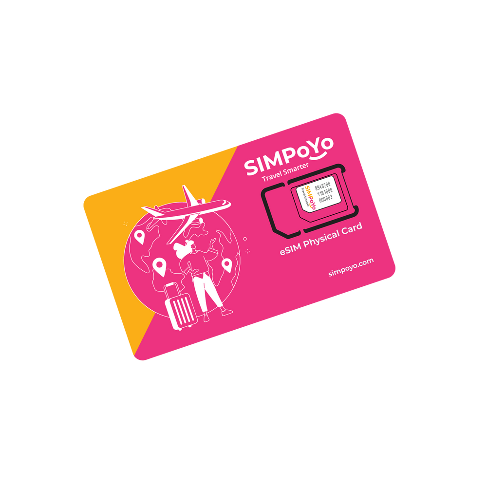 SIMPoYo eSIM Physical Card | Data Only